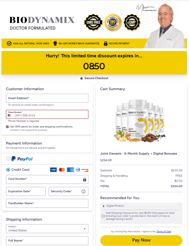 JointGenesis-Secure-Checkout